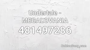 If you are happy with this please share it to your friends. Undertale Megalovania Roblox Id Roblox Music Code Youtube