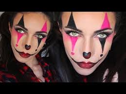 y clown halloween makeup tutorial