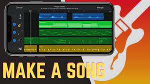 how to make a song on garageband iphone