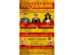 Maybe you would like to learn more about one of these? Wrestlemania 33 Fantasy Match Card 03 30 By Pwf Empire Live Wrestling