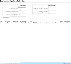 Loan Amortization Schedule Excel Download Juanbruce Co