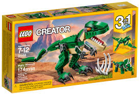 mighty dinosaurs 31058 creator 3 in 1