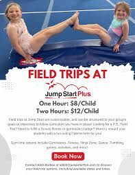 field trips jump start gymnastics