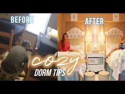 cozy dorm tips how to feel at home in