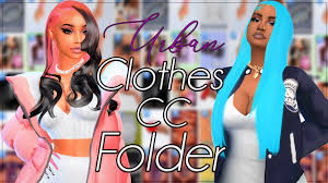urban clothes cc folder the sims 4