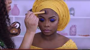 nigerian wedding makeup transformation