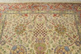 art nouveau hand woven rug from liberty