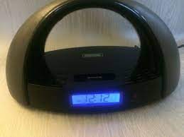 imode ip220uk black digital alarm clock