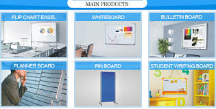 Office And School White Board Supplies 9mm Mobile Flip Chart