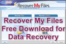 You can download software to facilitate a recovery. Recover My Files Free Download For Data Recovery Nollytech Com