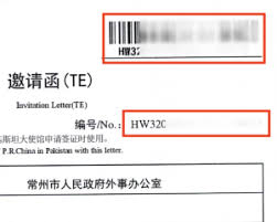chinese visa refusal invitation