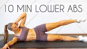 10 min lower abs workout no repeat no