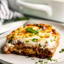 lasagna with béchamel sauce the best