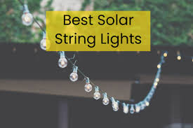 best solar string lights for garden