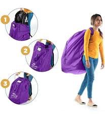 Car Seat Travel Bag Backpack For Gate