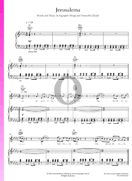 ★ myfreemp3 helps download your favourite mp3 songs download fast, and easy. Jerusalema Sheet Music Piano Voice Guitar Pdf Download Streaming Oktav