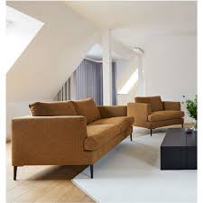 copenhagen 3 seater leather sofa