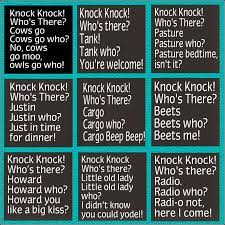 They can make anyone laugh aloud. Funny Clean Knock Knock Jokes