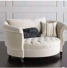 round single sofa chair