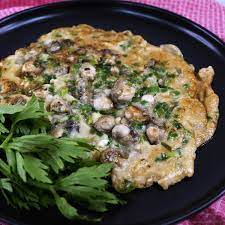 taiwanese style oyster omelette