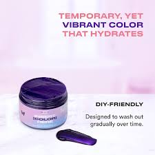 Shampoo your hair two or three times, as needed, to wash out the olive oil residue and hair dye. Buy Inh Insert Color Here Amethyst Purple Hair Dye Conditioning Temporary Hair Color Semi Permanent Hair Color Hair Mask 6oz Online In Vietnam B08wpk3dg3