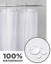 fabric shower curtain liner