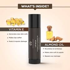 almond oil nourishes dry lips 4gm