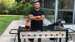 how to emble 8 burner gas grill