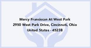 mercy franciscan at west park in cincinnati