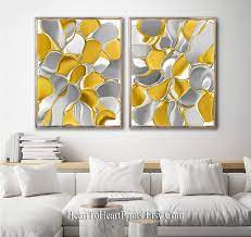 Abstract Painting Set Of 2 Prints