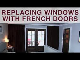 how to replace windows with french