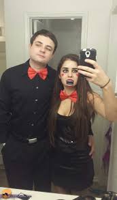 ventriloquist and dummy couples costume