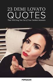 Demi Lovato Inspiring Quotes | POPSUGAR Celebrity via Relatably.com