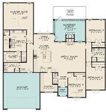 European Style House Plan 4 Beds 2 5