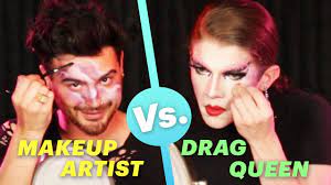 makeup artist vs drag queen makeup