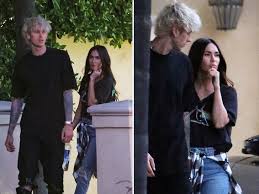 A source dished out the details to people, saying that while the couple is very serious, an engagement is not. Machine Gun Kelly And Megan Fox Leave Mgk S Home All Cozy And Close