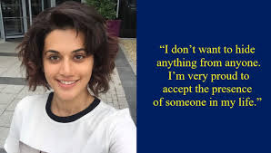 Taapsee and her sisters are seen dancing to taapsee pannu found the perfect way to bid goodbye to maldives. Taapsee Pannu Opens Up About Her Relationship With Mathias Boe