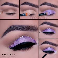 ultra violet fun makeup ideas