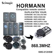 clone hormann 868 hsm2 hsm4 hs1 hs2 hs4