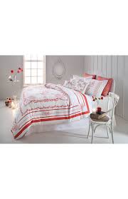 double duvet cover set my valentine red