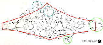 how to draw graffiti for beginners