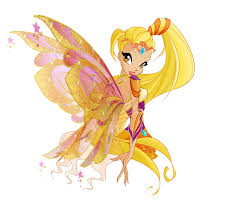 The bloomix power has no more secrets for the winx club! Stella Bloomix 2 2d Winx Club Manga Anime Stella