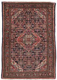 antique persian hamadan rug circa 1930