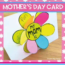 She'll appreciate a custom mother's day card you create just for her. Mother S Day Card A Flip The Flap Flower Card For Mom And Mum Tpt