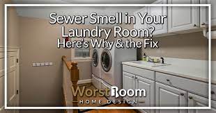 Sewer Smell In Your Laundry Room Here