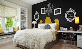 Glam Makeover With Black Accent Wall