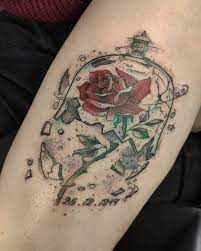 Beauty And The Beast Rose Tattoo Ideas