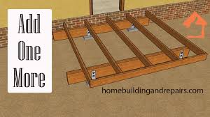learn how centering deck joist or
