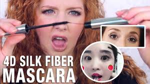 insram makeup review 4d silk fiber