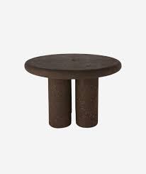 Sculptural Furniture Cork Round Table